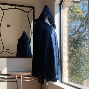 Soft Surroundings Denim Blue Lightweight Topper